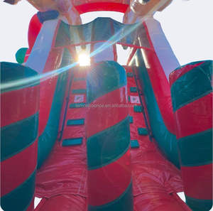 Castillo Inflable Comercial con Temática de Santa Claus, Castillo Inflable Navideño para Niños, Decoración para Fiestas y Parques de Diversiones - Product Image 6