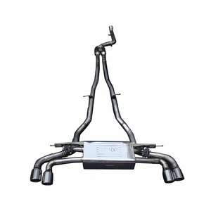 Silenciador de escape Catback Valvetronic de acero inoxidable Vortex para BMW G30 G38 525 528 530 2.0T 3.0T 2018-2025, tubo de ajuste - Product Image 1
