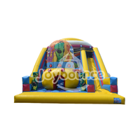 Toboggan gonflable commercial de haute qualité, toboggan gonflable géant pour l'extérieur, toboggan gonflable commercial