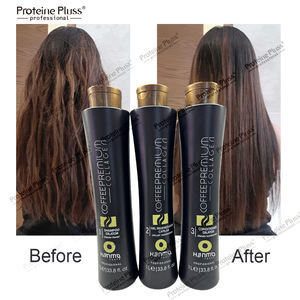 Tratamiento Capilar Profesional de Queratina con Proteína, Tratamiento Brasileño de Queratina Alisador de Calidad Profesional - Product Image 3