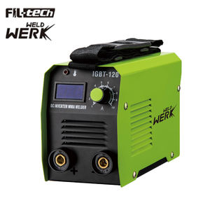 Hochwertiger Wechsel richter Metalls chweiß gerät Tragbarer <span class=keywords><strong>Mini</strong></span>-MMA-120-Stick-Wechsel richter Manuelle Metall-Lichtbogens chweiß maschine Schweiß maschine - Product Image 4