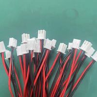 JST XH2.54 Set Kabel Konektor 2.54Mm Pitch 2/3/4/5/6/7/8/10/12/14/20 Pin 26awg 300Mm Kabel Wanita + Soket Sudut Kanan