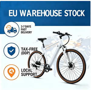 Vélo électrique 250W pour trajets quotidiens, livraison rapide depuis l'entrepôt UE, batterie 36V, autonomie 60 km, 7 vitesses - Product Image 3