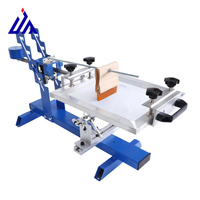 Machine d'impression sérigraphique manuelle DIY pour bouteilles cylindriques courbées, avec vidéos de démonstration, à vendre