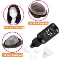 Kit Complet d'Installation de Perruques : Colle pour Dentelle, Bâton de Cire Adhésive, Dissolvant de Colle, Spray Teintant pour Dentelle