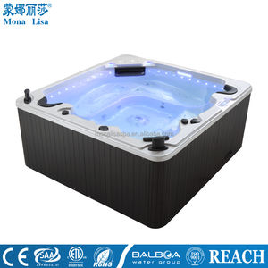 Monalisa Configuration Haut de Gamme Spa de Luxe Extérieur pour 5 Personnes Bain à Remous Fabricant Chinois Cent Jets Massage Whirlpool - Product Image 2