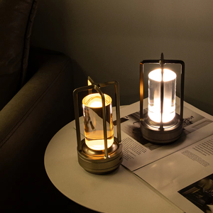 Lampe de table LED rechargeable moderne Portable Dimmable Touch Control <span class=keywords><strong>pour</strong></span> chambre salon veilleuse Table à piles - Product Image 6