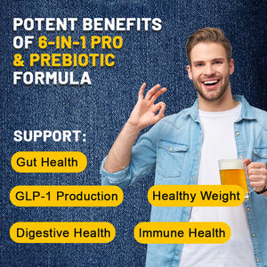 OEM kapsul Microbiome potongan sehat untuk tipe suplemen serat diet pencernaan - Product Image 5