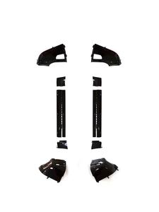 Kit de Carrocería Exterior de Alta Calidad para Automóviles, Edición Negro Brillante, Protector de Parachoques Delantero y Trasero, Ángulo de Puerta para el Nuevo <span class=keywords><strong>Defender</strong></span> 110 <span class=keywords><strong>2022</strong></span> - Product Image 2