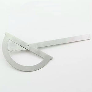 0-10cm 180 gradi goniometro Metal Angle Finder righello angolare strumenti per la lavorazione del legno righello di misurazione misuratore di angolo goniometro - Product Image 6