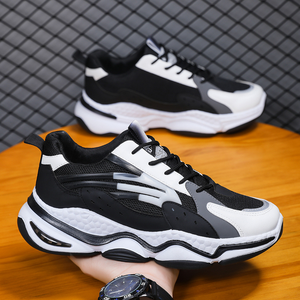 Baskets décontractées pour hommes grandes tailles, respirantes, style sport, antidérapantes, pour la course et la marche en extérieur - Product Image 5