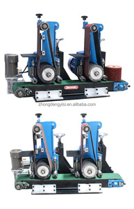 Máquina de lijado y pulido de metal de banda simple, máquina de lijado y desoxidación de acero de doble banda, lijadora de banda para desbarbado - Product Image 5