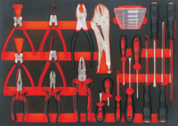 Chariot à outils mobile Chariot à outils de réparation 6 tiroirs Chariot à outils mobile professionnel en métal rouge