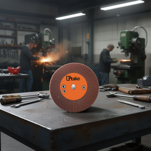 Disco Abrasivo de Láminas Ttake 20x15 mm, Eje de 6 mm, Grano 240, para Pulir Metal - Product Image 3