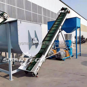 Machine complète <span class=keywords><strong>à</strong></span> granulés d'aliments pour animaux <span class=keywords><strong>de</strong></span> volaille/<span class=keywords><strong>prix</strong></span> <span class=keywords><strong>de</strong></span> <span class=keywords><strong>la</strong></span> ligne <span class=keywords><strong>de</strong></span> production d'aliments pour bovins, poulets, porcs, 1-2 tonnes par heure - Product Image 5