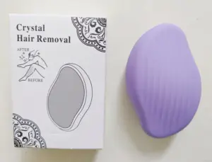 KKS atualizado reutilizável bleame indolor cristal cabelo removedor nano epilator magia depilação borracha