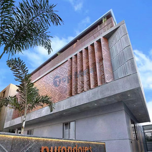 Écran de découpe Laser en aluminium moderne perforé moucharabih façade extérieure - Product Image 6