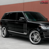 2-Piece Custom S107SC Forged Wheels S1SC Series Velg Ringan Berkinerja Tinggi dari Paduan Logam untuk BMW Mercedes Audi Porsche