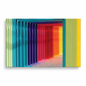 Art mural hypnotique : Œuvre d'art sur toile imprimée vibrante pour une décoration moderne, TOILE ENROBÉE - Product Image 2