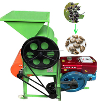 Machine combinée de décorticage des graines de ricin et d'arachide, équipement polyvalent pour le traitement de plusieurs variétés de graines oléagineuses