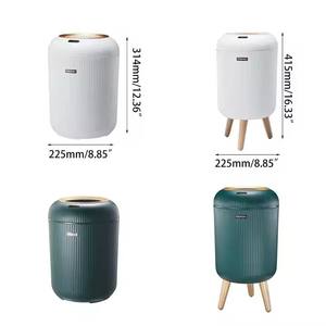 Bidone della <span class=keywords><strong>spazzatura</strong></span> <span class=keywords><strong>con</strong></span> sensore di movimento per l'adsorbimento automatico del <span class=keywords><strong>cestino</strong></span> dei rifiuti automatico Touchless intelligente <span class=keywords><strong>con</strong></span> <span class=keywords><strong>coperchio</strong></span> - Product Image 6