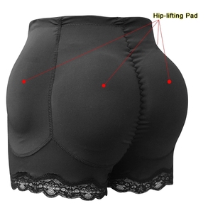 Culotte sculptante sexy pour femme avec rembourrage fessier 4 pièces pour rehausser les fesses - Product Image 1