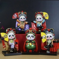 Fabricants Direct Sichuan opéra visage changeant Panda poupée artefact caractéristiques chinoises Souvenirs cadeaux étrangers