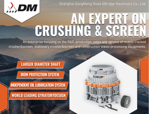 Fournisseur de concasseurs à cône de gravier fiable à Shanghai Concasseur à cône stationnaire pour ligne de production de concassage - Product Image 3