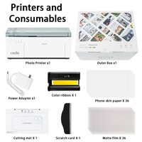 Printer Sublimasi Termal Harga Pabrik, Printer Film Belakang Ponsel, Printer Foto MINI Kecil untuk Casing Ponsel