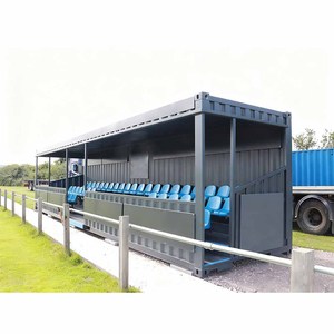 Gradas Móviles para Exteriores en Contenedores, Estadio Temporal Prefabricado, Gradas Modulares para Clubes Deportivos con Barra de Comida - Product Image 5