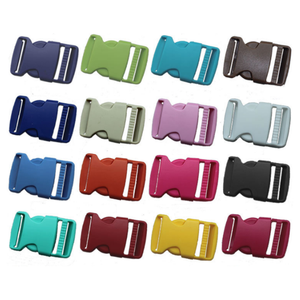 Clip de boucle de sangle en plastique à dégagement latéral réglable POM de 32 mm pour sangle/sac à dos/ceinture - Product Image 1