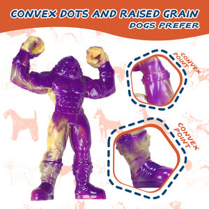 Yeni köpek çiğnemek oyuncak sığır kas savaşçı eğitim Bite dayanıklı naylon diş taşlama temizleme Pet sahipleri için güçlü checute sevimli - Product Image 4