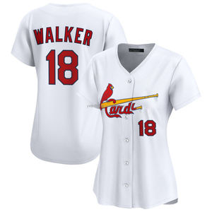 2025 St. Louis Home Limited Jersey blanco para mujer, camisetas de béisbol personalizadas con logotipos bordados, uniformes cosidos de talla grande - Product Image 2