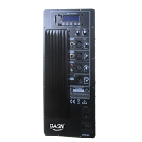 Altavoz PA Activo Profesional DASN SCS15AC de 15 Pulgadas y 880W, Plástico, Cuadrado, de Frecuencia Completa para DJ, Escenario, Sonido, Cine en Casa y Audio de Cine