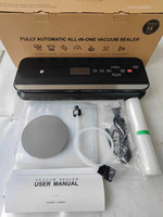 Scelleuse sous vide électrique avec balance numérique détachable, barre métallique à une touche, coupe-sac intégré, NTC, pour la conservation alimentaire et les achats en gros