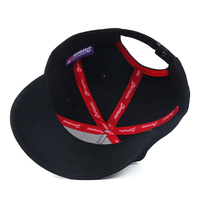 Gorras para Hombre de 5 Paneles, Gorra Deportiva Negra, Gorra de Béisbol Estilo Urbano con Letras de Moda Bordadas, Logotipo con Letras Bordadas