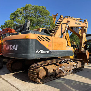Excavatrice sur chenilles radio HYUNDAI R220-9S d'occasion pour terrassement, équipement coréen fiable, 22 tonnes, 210 220 225 9S 22Ton - Product Image 1