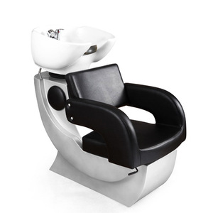 Sillón y Cama de Lavado para Salón de Belleza de Estilo Moderno, en Cuero PU, Cómodo y de Alta Calidad, Muebles de Lavado para Uso en Exteriores de Baños - Product Image 3