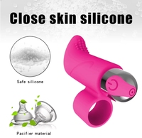 Vibrateur à doigts rechargeable USB Amazon, 10 vitesses, stimulation du clitoris, jouets en silicone pour femmes, massage vibrant, produit pour adultes