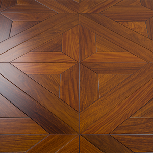 Parquet de Madera Multicapa Padauk T&G de Grado AB de 12 mm, Antideslizante, No Tóxico, con Certificación CE, Acabado Mate, para Áreas de Alto Tráfico - Product Image 2