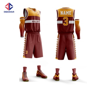 Sublimation custom cheap men's basketball ユニホーム practice clothing - Product Image 3