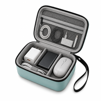 Étui de transport rigide en EVA résistant aux chocs pour clavier, souris, adaptateurs et périphériques USB, service OEM ODM personnalisé pour les grossistes