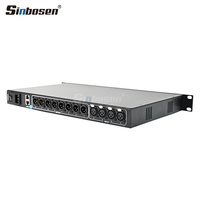 Procesador de Audio Digital LA548 DSP de 4 Entradas y 8 Salidas con AES/EQ Automático/FIR Automático