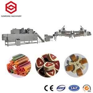 새로운 조건의 자동 반려견 간식 생산 라인 (페디그리 덴타스틱 개껌, 스틱 스낵 식품 제조 기계) - Product Image 6