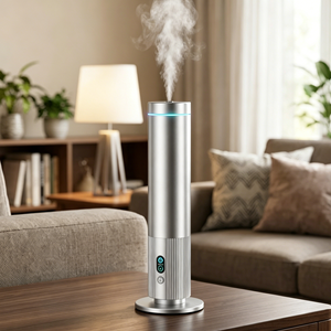 Diffuseur d'arômes intelligent professionnel en alliage d'aluminium, sans eau, avec lumière ambiante RVB - Product Image 1