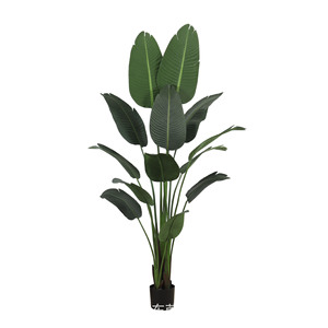 Nordique grand voyageur simulé banane bonsaï intérieur décoratif en plastique plantes en pot bureau plante verte ornements - Product Image 6