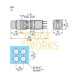 Schneider Electric XB6CD225B - Nuovo - Product Image 1