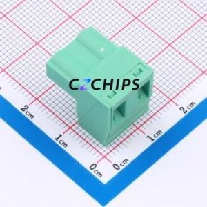 MX2EDGK-7.62-02P-GN01-Cu-Y-A Plug-in Terminal Block P=7.62mm Connector ( Construction: 1x2P )( Pitch: 7.62mm )( Color: Green ) - Product Image 2
