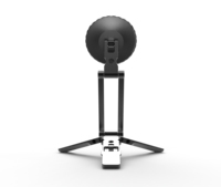 Support de téléphone portable magnétique en alliage d'aluminium, pliable, pour bureau, trépied, support de smartphone pour vidéo