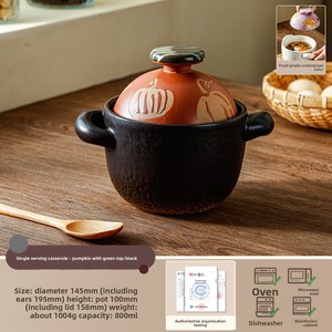 Ollas <span class=keywords><strong>de</strong></span> Cerámica Pintadas a Mano Estilo Dibujos Animados, Olla <span class=keywords><strong>de</strong></span> Cerámica, Ollas para Salsas, Cacerolas, Ollas para Sopa, Olla para Huevos al Vapor, Vajilla Infantil - Product Image 5